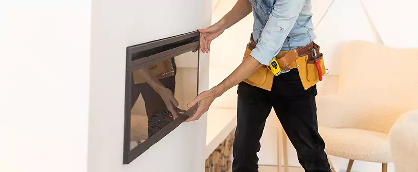 Metal Fireplace Installation in Greenfield, California