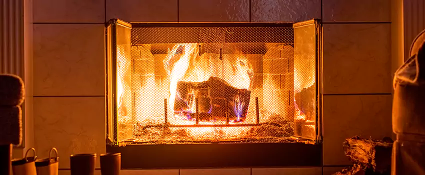 Mendota Hearth Landscape Fireplace Installation in Greenfield, California