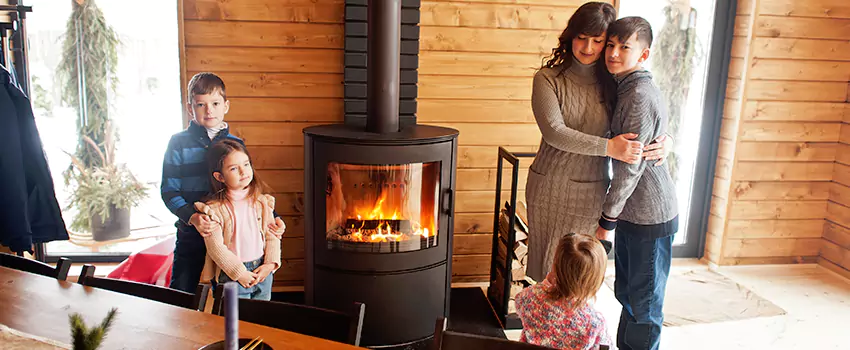 Morso Cast Iron Fireplace Insert Installation in Greenfield, California